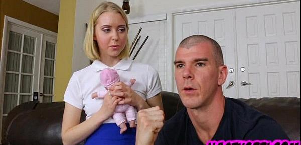  Chloe Couture learns how babies are made with a pussy full of cum